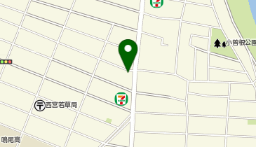 WORKMAN Plus 西宮若草店の地図画像