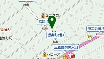 もち吉 三原店の地図画像