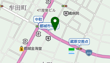 もち吉 都城店の地図画像