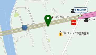 もち吉 伊予西条店の地図画像