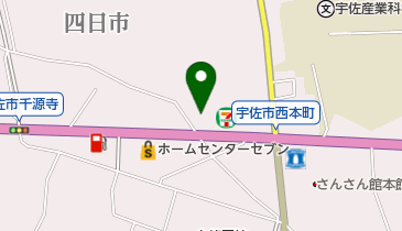 もち吉 宇佐店の地図画像