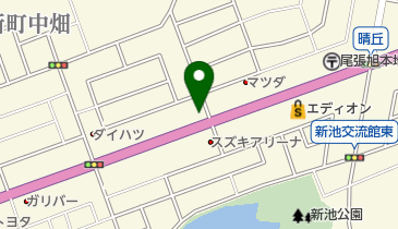 もち吉 尾張旭店の地図画像