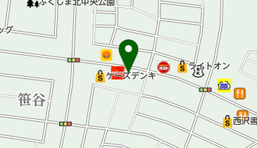 もち吉 福島矢野目店の地図画像