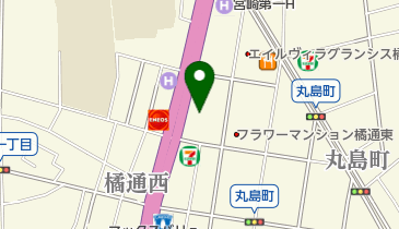 もち吉 宮崎店の地図画像