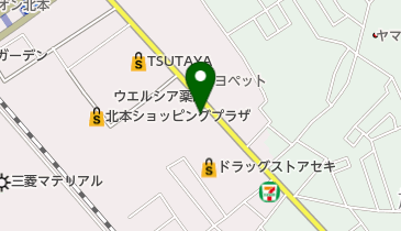 もち吉 北本店の地図画像