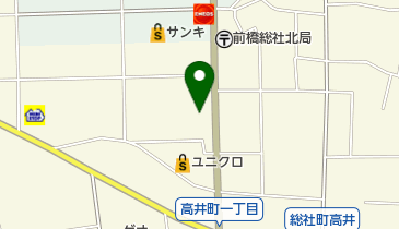 もち吉 前橋店の地図画像