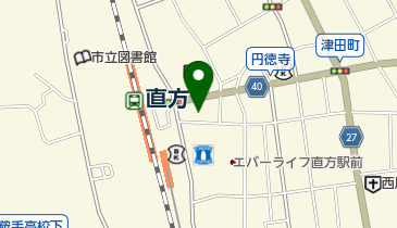 もち吉 直方駅前店の地図画像