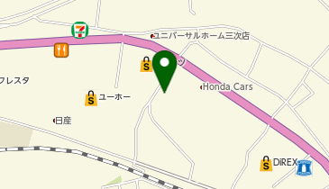 もち吉 FC三次店の地図画像
