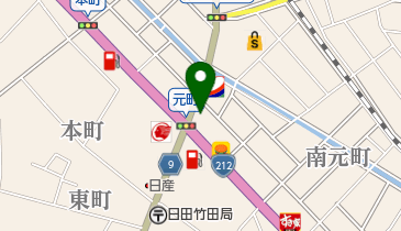 もち吉 日田店の地図画像