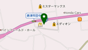 もち吉 唐津店の地図画像