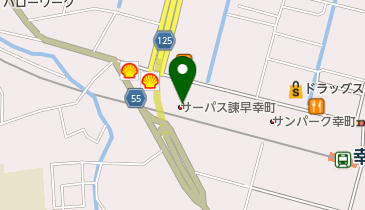 もち吉 諫早店の地図画像