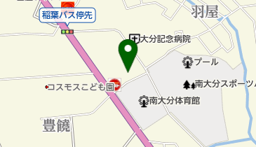 もち吉 南大分店の地図画像
