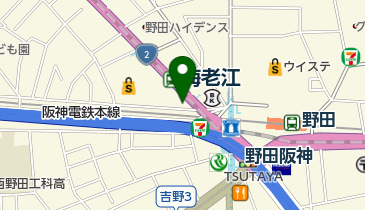 もち吉 大阪福島店の地図画像