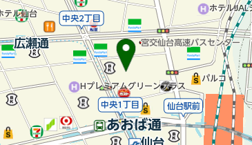 ABC-MART 仙台名掛丁店の地図画像