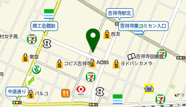 ABC-MART 吉祥寺店の地図画像