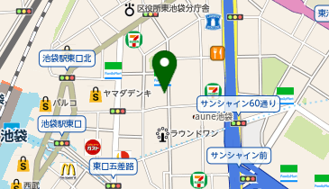 ABC-MART 池袋ANNEX店の地図画像