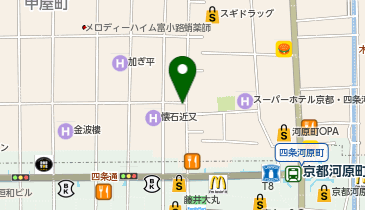 ABC-MART 京都寺町店の地図画像