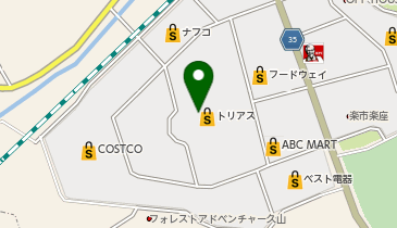 ABC-MART トリアス久山店の地図画像