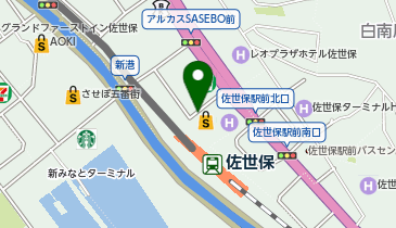 ABC-MART えきマチ1丁目佐世保店の地図画像
