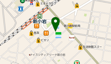 ABC-MART 新小岩店の地図画像