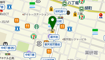 ABC-MART 広島パルコ店の地図画像