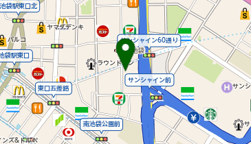 ABC-MART GRAND STAGE GRAND STAGE池袋店の地図画像