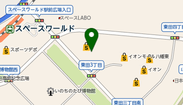 ABC-MART イオンモール八幡東店の地図画像