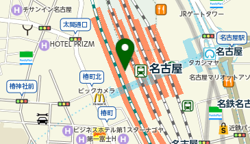 ABC-MART 名古屋エスカ店の地図画像