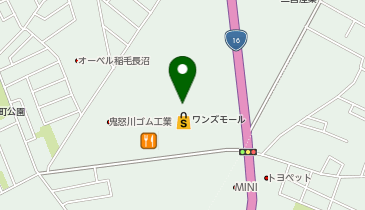 ABC-MART 千葉長沼ワンズモール店の地図画像