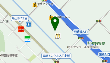 ABC-MART ホームズ新山下店の地図画像