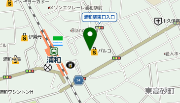 ABC-MART GRAND STAGE GRAND STAGE浦和パルコ店の地図画像