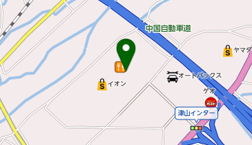 ABC-MART イオンモール津山インター店の地図画像