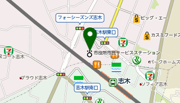 ABC-MART マルイファミリー志木店の地図画像