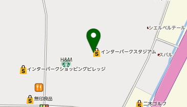 ABC-MART インターパークショッピングスタジアム店の地図画像