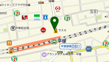 ABC-MART ラスカ平塚店の地図画像