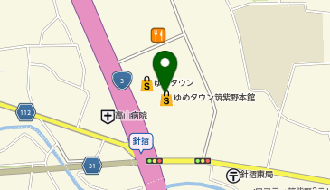 ABC-MART ゆめタウン筑紫野店の地図画像