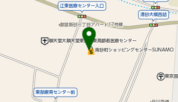 ABC-MART 南砂町ショッピングセンターSUNAMO店の地図画像