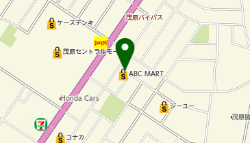 ABC-MART 茂原店の地図画像