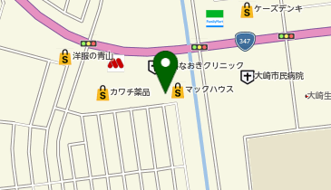 ABC-MART 古川店の地図画像