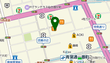 ABC-MART GRAND STAGE GRAND STAGE仙台店の地図画像