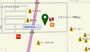 ABC-MART ピオニウォーク東松山店の地図画像