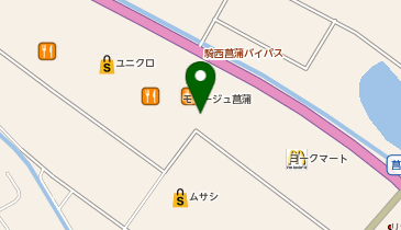 Charlotte Charlotte by ABC-MARTモラージュ菖蒲店の地図画像