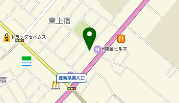 ABC-MART 東金店の地図画像
