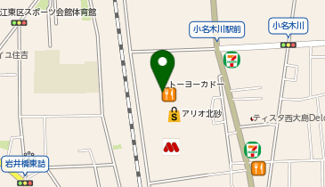 ABC-MART アリオ北砂店の地図画像