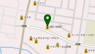 ABC-MART 山形南店の地図画像