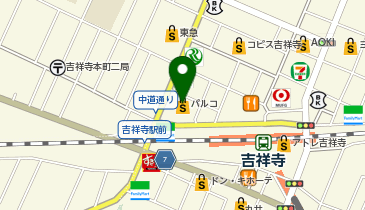 ABC-MART 吉祥寺パルコ店の地図画像