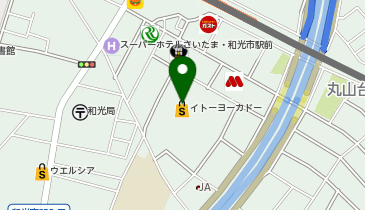 ABC-MART イトーヨーカドー和光店の地図画像