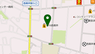 ABC-MART アリオ西新井店の地図画像