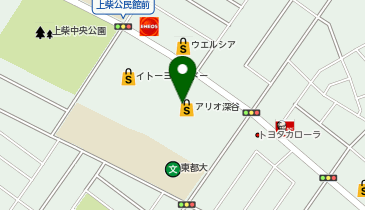 ABC-MART アリオ深谷店の地図画像