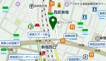 ABC-MART 西武新宿ペペ店の地図画像
